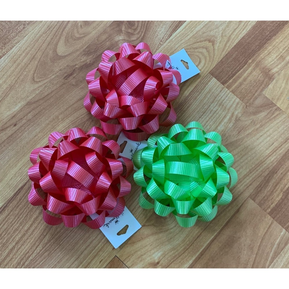Bundle of 3 Hallmark bows